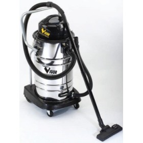 VIGOR BIDONE ASPIRAPOLVERE ASPIRATUTTO SOLIDI E LIQUIDI VBA-50L INOX VIGOR BIDONE ASPIRAPOLVERE ASPIRATUTTO SOLIDI E LIQUIDI VBA-50L