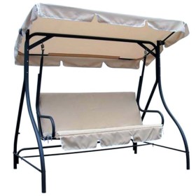 DONDOLO IN ACCIAIO ROMANTIC A TRE POSTI DONDOLO IN ACCIAIO ROMANTIC A TRE POSTI