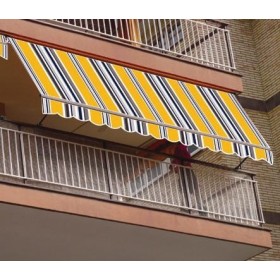 TENDA DA SOLE A CADUTA CM.300X250 TESS.P5002 GIALLA TENDA DA SOLE A CADUTA CM.300X250 TESS.P5002 GIALLA