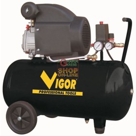 VIGOR COMPRESSORE 220V 1 CIL.DIRETTO HP.2 LT. 50 56350-20/3 VIGOR COMPRESSORE 220V 1 CIL.DIRETTO HP.2 LT. 50 56350-20/3