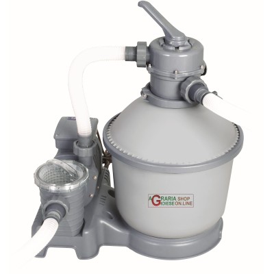 BESTWAY 58400 POMPA FILTRANTE A SABBIA PER PISCINE FLOWCLEAR
