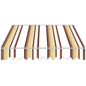 TENDA DA SOLE A CADUTA CM.300X250 TESS.P4007 MARRONE TENDA DA SOLE A CADUTA CM.300X250 TESS.P4007 MARRONE