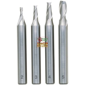 PROXXON 24610 SERIE FRESE SAGOMATE 4 PEZZI mm. 6 DA 2 A 5 PROXXON 24610 SERIE FRESE SAGOMATE 4 PEZZI mm. 6 DA 2 A 5