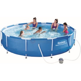 BESTWAY 56416 PISCINA CON TELAIO COMPLETA STEEL FRAME CM.366x76 BESTWAY 56416 PISCINA CON TELAIO COMPLETA STEEL FRAME CM.366x76