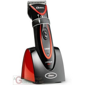 TAGLIACAPELLI OSTER PROFESSIONALE C200 ION BATTERIA A LITIO RICARICABILE TAGLIACAPELLI OSTER PROFESSIONALE C200 ION BATTERIA A LITIO