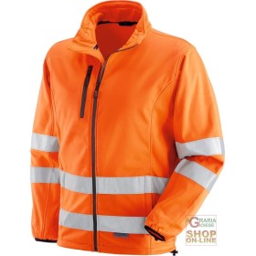 GIUBBINO IN POLIESTERE HV CON CERNIERA AL FONDO  BANDE 3M 8906  EN 471  COLORE ARANCIO  TG  S XXL GIUBBINO IN POLIESTERE HV CON CERNIERA AL FONDO BANDE 3M 8906
