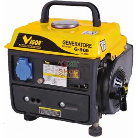 VIGOR GENERATORE DI CORRENTE A SCOPPIO DE TEMPI G-900 POTENZA 220V 700 WATT AVVOGLIMENTO IN ALLUMINIO VIGOR GENERATORE DI CORRENTE A SCOPPIO DE TEMPI G-900 POTENZA