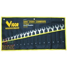 VIGOR SERIE CHIAVI COMBINATE CRV DIN3113 25 PEZZI VIGOR SERIE CHIAVI COMBINATE CRV DIN3113 25 PEZZI