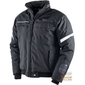 GIUBBINO IN NYLON OXFORD PU  COLORE NERO  TG  S XXL GIUBBINO IN NYLON OXFORD PU COLORE NERO TG S XXL