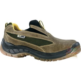 SCARPA CON ELASTICO SLEEP ON IN CROSTA  CON PUNTALE E LAMINA  COLORE VERDE OLIVA  TG  39 47 SCARPA CON ELASTICO SLEEP ON IN CROSTA CON PUNTALE E LAMINA