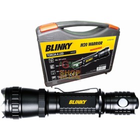 BLINKY TORCIA PROFESSIONALE A LED 320 LUMENS M20 WARRIOR IN BOX BLINKY TORCIA PROFESSIONALE A LED 320 LUMENS M20 WARRIOR IN BOX