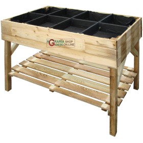 ORTO PENSILE SEMENZAIO IN LEGNO DI PINO IMPREGNATO CM. 120x60x87h. ORTO PENSILE SEMENZAIO IN LEGNO DI PINO IMPREGNATO CM.