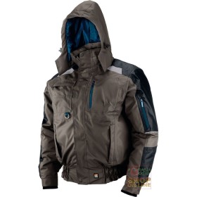 GIUBBINO IN POLIESTERE OXFORD PU  EN 343  COLORE MARRONE  TG  S XXL GIUBBINO IN POLIESTERE OXFORD PU EN 343 COLORE MARRONE TG S XXL