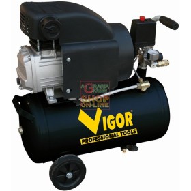 VIGOR COMPRESSORE 220V 1 CIL.DIRETTO HP.1,5 LT. 24 56350-12/8 VIGOR COMPRESSORE 220V 1 CIL.DIRETTO HP.1,5 LT. 24 56350-12/8