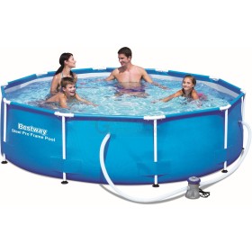 BESTWAY 56408 PISCINA CON TELAIO STEEL PRO FRAME E FILTRO CM. 305x76h BESTWAY 56408 PISCINA CON TELAIO STEEL PRO FRAME E FILTRO CM.