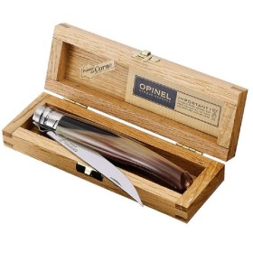OPINEL COLTELLO CORNO NERO EFFILES INOX N. 10 OPINEL CORNO BIONDO EFFILES INOX N. 10