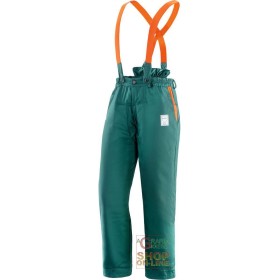 PANTALONE 65% POLIESTERE 35% COTONE  IMBOTTITO PER USO DI SEGHE A CATENA  EN 381 5  TG  S M L XL XXL XXXL PANTALONE 65% POLIESTERE 35% COTONE IMBOTTITO PER USO DI SEGHE