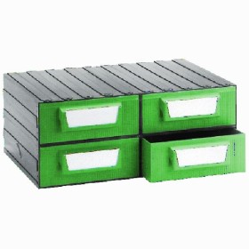 CASSETTIERA PER UFFICIO PVC 4 POSTI CASSETTIERA PER UFFICIO PVC 4 POSTI