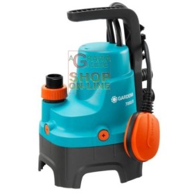 GARDENA ELETTROPOMPA SOMMERSA 7000/D PER ACQUE SPORCHE WATT. 300 GARDENA ELETTROPOMPA SOMMERSA 7000/D PER ACQUE SPORCHE WATT. 300