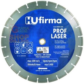HU-FIRMA DISCO DIAMANTATO A SETTORE PROF-LAS DIAMETRO MM. 350 HU-FIRMA DISCO DIAMANTATO A SETTORE PROF-LAS DIAMETRO MM. 350