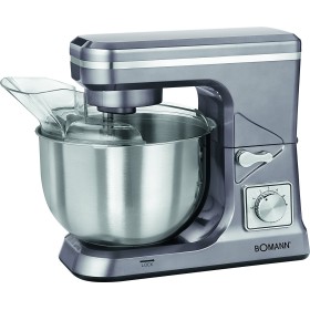 BOMANN IMPASTATRICE ROBOT PLANETARIA DA CUCINA  KM 1393 CB TITANIUM WATT. 1000 Impastatrice planetaria robot da cucina Bomann KM 1393 CB