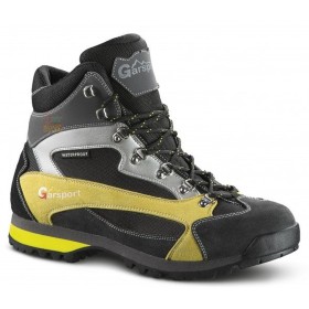 SCARPE DA TREKKING ALTE GARSPORT ELGON WP COLORE GIALLO-NERO TG.39 AL 46 SCARPE DA TREKKING ALTE GARSPORT ELGON WP COLORE GIALLO-NERO