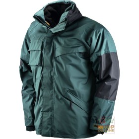 GIACCONE POLIESTERE PVC TRIPLO USO  IMBOTTITO IN PILE STACCABILE  COLORE BLU  TG  S M L XL XXL GIACCONE POLIESTERE PVC TRIPLO USO IMBOTTITO IN PILE STACCABILE