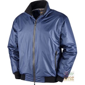 GIUBBINO IN POLIESTERE PVC FODERATO INTERNAMENTE IN PILE  COLORE BLU  TG  S XXL GIUBBINO IN POLIESTERE PVC FODERATO INTERNAMENTE IN PILE COLORE