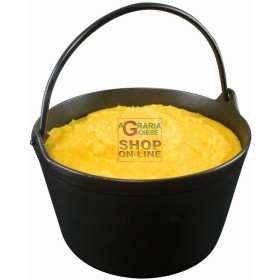 PAIOLO IN GHISA SMALTATA ALTEZZA CM.18 DIAMETRO CM. 28 PAIOLO IN GHISA SMALTATA ALTEZZA CM.18 DIAMETRO CM. 28