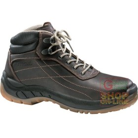 SCARPA ALTA FIORE  PUNTALE E LAMINA SUOLA IN POLIURETANO BIDENSITÀ  SFILAMENTO RAPIDO  COLORE MARRONE SCARPA ALTA FIORE PUNTALE E LAMINA SUOLA IN POLIURETANO