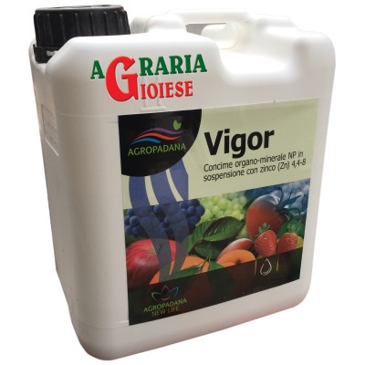 AGROPADANA VIGOR CONCIME ORGANO MINERALE NP 4,4.8 CON ZINCO KG.