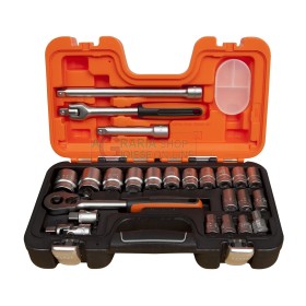 BAHCO SERIE CHIAVI A BUSSOLA DA 1/2 POLLICE S240 PZ. 24 BAHCO SERIE CHIAVI A BUSSOLA DA 1/2 POLLICE S240 PZ. 24