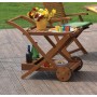 CARRELLO PORTA BIBITE BEVANDE YELLOW BALAU TEA 87X56X77H TT-623