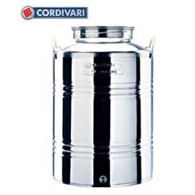 CORDIVARI CONTENITORE INOX LT. 75 PREDISPOSTO PER IL RUBINETTO CORDIVARI CONTENITORE INOX LT. 75 PREDISPOSTO PER IL RUBINETTO
