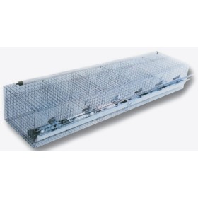 GABBIA CESTELLO PER CONIGLI INGRASSO POSTI 18 CM. 180 GABBIA CESTELLO PER CONIGLI INGRASSO POSTI 18 CM. 180