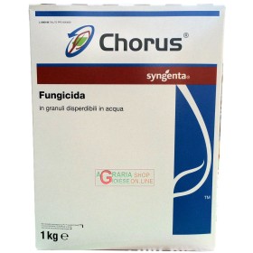 SYNGENTA CHORUS FUNGICIDA CONTRO LA TICCHIOLATURA E MONILIA CYPRODINIL KG. 1 SYNGENTA CHORUS FUNGICIDA CONTRO LA TICCHIOLATURA E MONILIA