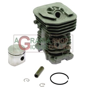KIT CILINDRO E PISTONE PER MOTOSEGA HUSQVARNA 137 DIAM. 38 mm. KIT CILINDRO E PISTONE PER MOTOSEGA HUSQVARNA 137 DIAM. 38 mm.