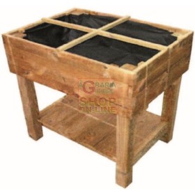 MINIGARDEN IN LEGNO TERRACE IN LEGNO IMPREGNATO INTERNO cm. 60X80X80H MINIGARDEN IN LEGNO TERRACE IN LEGNO IMPREGNATO INTERNO cm.
