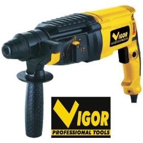 VIGOR MARTELLO TASSELLATORE PERFORATORE ELETTRICO VBH-26 800 WATT VIGOR MARTELLO TASSELLATORE PERFORATORE ELETTRICO VBH-26 800