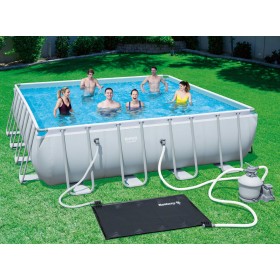 Bestway 58423 Riscaldatore solare per piscina da collegare alla pompa filtrante Bestway 58423 Riscaldatore solare per piscina da collegare alla