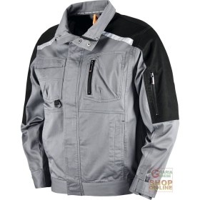 GIUBBINO 97% COTONE 3% SPANDEX  COLORE GRIGIO  TG  M XXL GIUBBINO 97% COTONE 3% SPANDEX COLORE GRIGIO TG M XXL