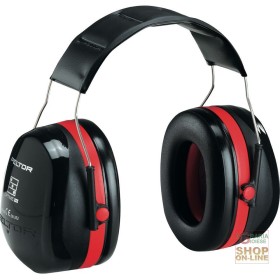 CUFFIA PELTOR H540A BARDATURA TEMPORALE  COLORE ROSSO NERO CUFFIA PELTOR H540A BARDATURA TEMPORALE COLORE ROSSO NERO