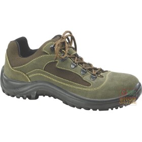 SCARPA BASSA SCAMOSCIATA  PUNTALE  LAMINA  SUOLA POLIURETANO  TG  39 47 SCARPA BASSA SCAMOSCIATA PUNTALE LAMINA SUOLA POLIURETANO TG 39