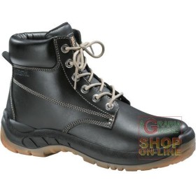 SCARPA ALTA IN FIORE  PUNTALE E LAMINA SUOLA IN POLIURETANO BIDENSITÀ  COLORE NERO  TG  39 47 SCARPA ALTA IN FIORE PUNTALE E LAMINA SUOLA IN POLIURETANO