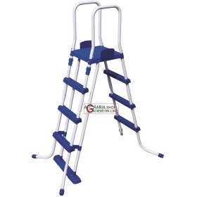 BESTWAY 58331 SCALETTA DI SICUREZZA PER PISCINE ROBUSTA ALTEZZA CM.122 BESTWAY 58331 SCALETTA DI SICUREZZA PER PISCINE ROBUSTA ALTEZZA