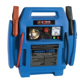 JUMP STARTER POWER 1600 BOOSTER AVVIATORE CARICABATTERIE ISTANTANEO COMPRESSORE JUMP STARTER POWER 1600 BOOSTER AVVIATORE CARICABATTERIE