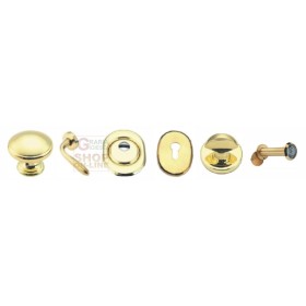 KIT ACCESSORI PER PORTA BLINDATA COLORE ORO DX KIT ACCESSORI PER PORTA BLINDATA COLORE ORO DX