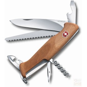 VICTORINOX WENGER RANGERWOOD 55 GUANCIALI IN LEGNO COLTELLO MLTIUSO MM. 130 0.9561.63 VICTORINOX WENGER RANGERWOOD 55 GUANCIALI IN LEGNO COLTELLO