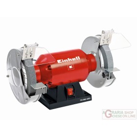 Einhell Smerigliatrice Elettrica da banco TC-BG 200 watt. 400 Einhell Smerigliatrice Elettrica da banco TC-BG 200 watt. 400