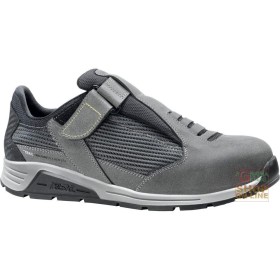 SANDALO IN CROSTA NABUK CON INSERTI IN TESSUTO  PUNTALE ALLUMINO  LAMINA TESSILE  SUOLA IN POLIURETANO SANDALO IN CROSTA NABUK CON INSERTI IN TESSUTO PUNTALE ALLUMINO